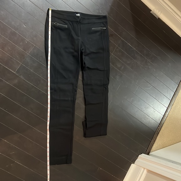 PAIGE Dress Pants w/ “Leather” Accents / Black / US Ladies 27 - Picture 9 of 9